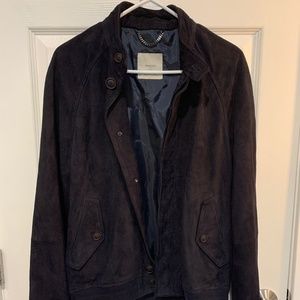 (SOLD) Mango Goat Suede Jacket